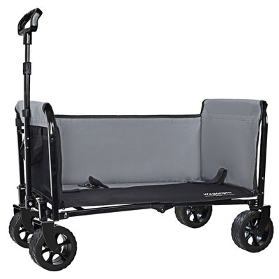 Convertible Folding Trolley With Dog Leash