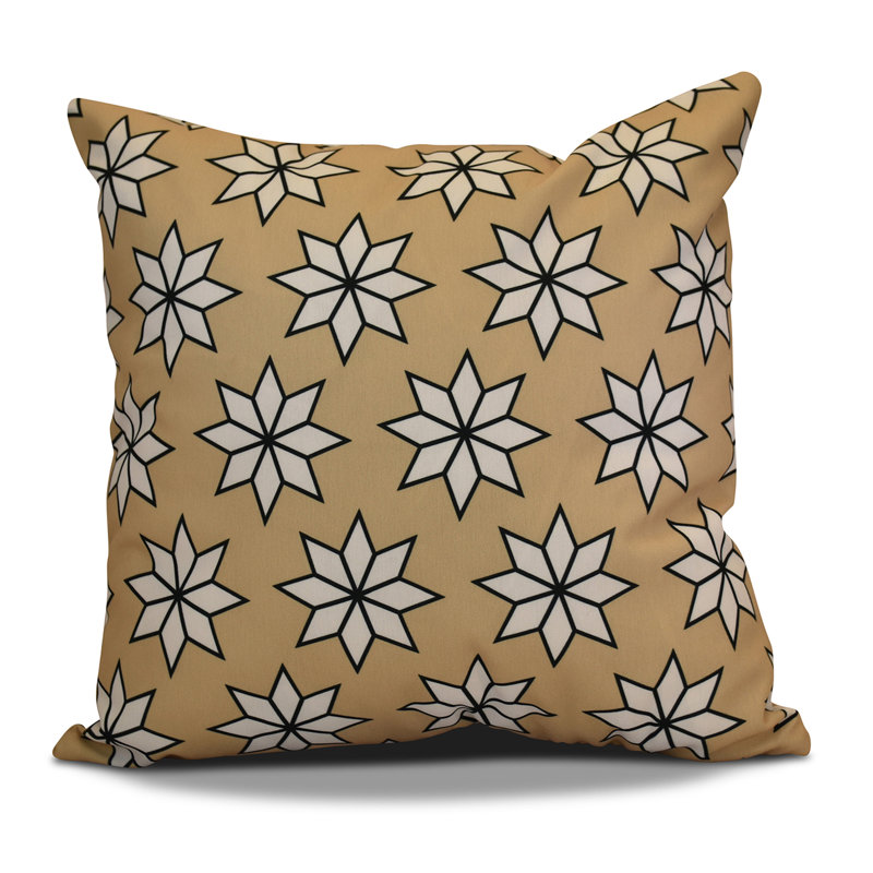 Coussin d'extérieur carré, H 20 po x l 20 po, Taupe