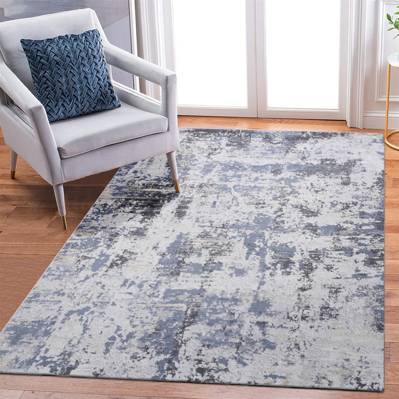 Collection Non-Shedding Living Room Bedroom Dining Home Office Stylish And Stain Resistant Area Rug, Rectangle 5'3" x 7'6"