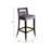 Lular Upholstered Counter Stool with Solid Wood Frame-24398507-33242070