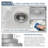 15" L x 20" W Drop-In Kitchen Bar Sink Single Bowl Stainless Steel Kitchen Sink with One Faucet Hole-124212253-124212256