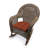 19" x 19" Outdoor Wicker Seat Cushion-1051674406