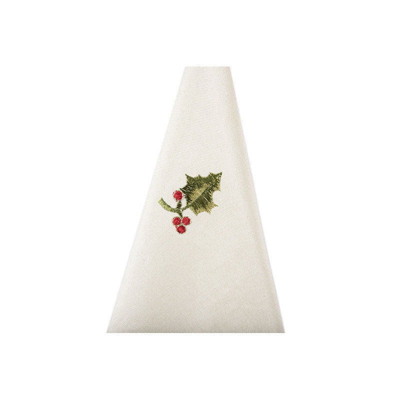 Sandefur Polyester Embroidered Square Napkin