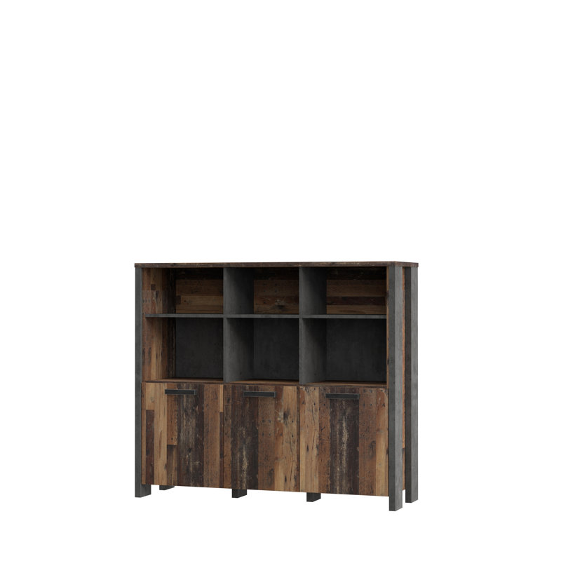 Lanham 118.3cm H x 136.4cm W Standard Bookcase