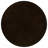 Dark Cocoa Round Dining Table With Drawer