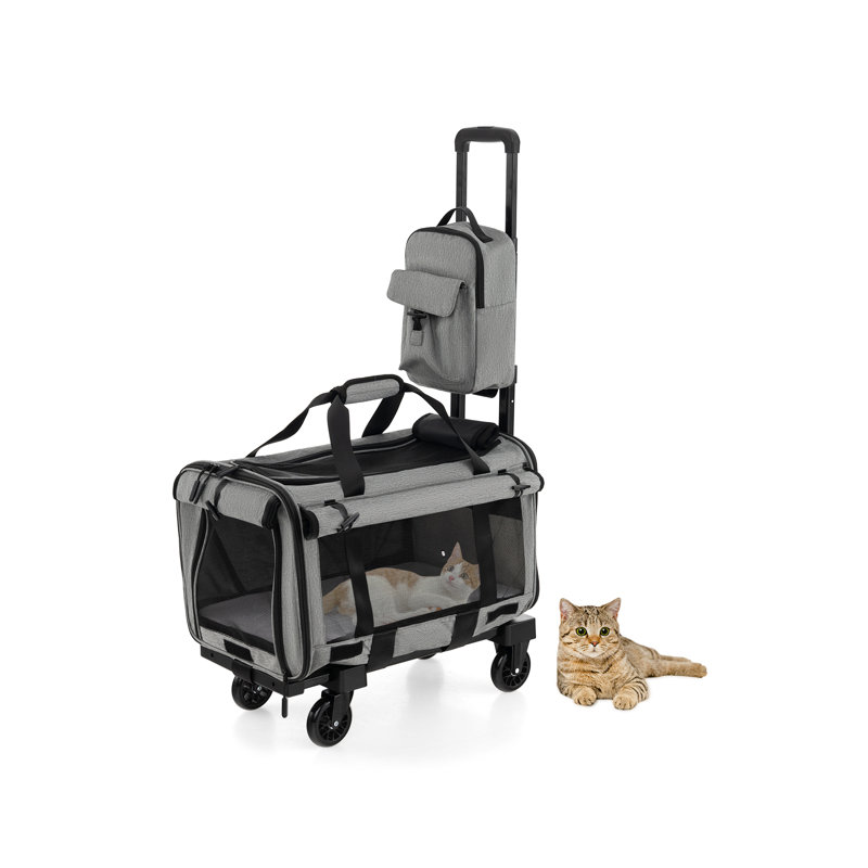 Baleine Pet Vehicle Travel Carrier with 1 Door