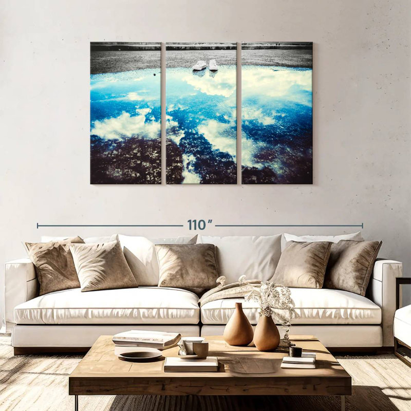 Alvord Sky Reflection Pop, H 48 po x l 74 po
