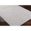 Ernie tissé à la main recyclé P.E.T. Tapis argent clair / ardoise pâle-1596672443