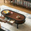 Table basse ovale de haute qualité