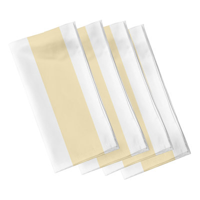 Hartman Polyester Striped Square Napkin