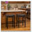30" Backless Bonded Leather Backless Bar Stool-1202155780