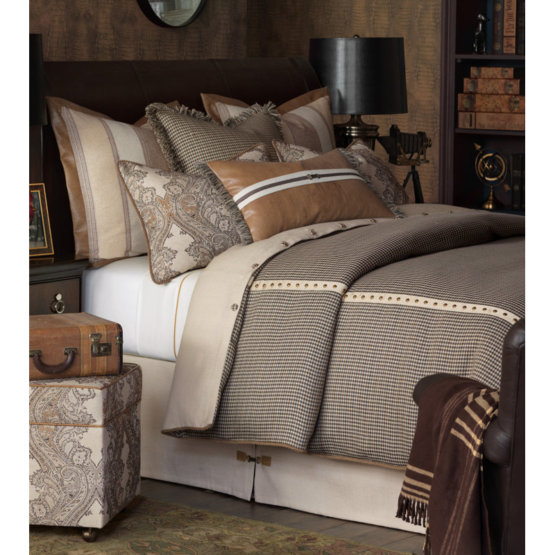 Aiden Pleated Bed Skirt, King