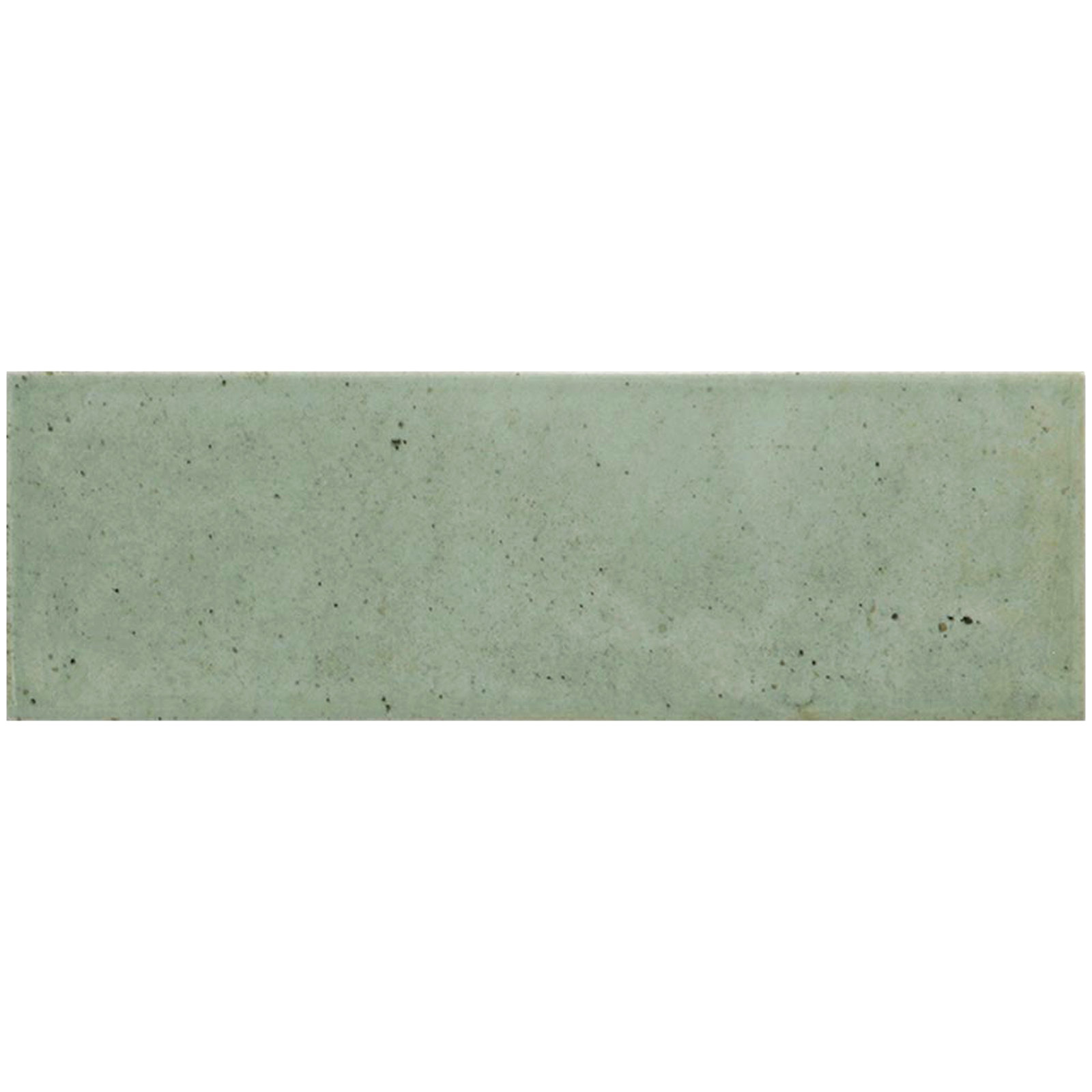 Antiek 3" x 8" Ceramic Subway Tile, Sage Green