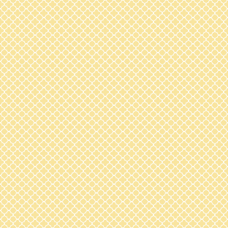 Franklinville 10m x 53cm Matte Wallpaper Roll, Yellow