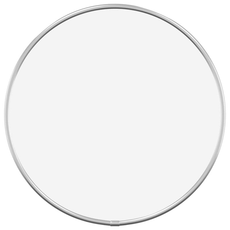 Jenkintown Round Mirror, 30cm x 30cm, Silver
