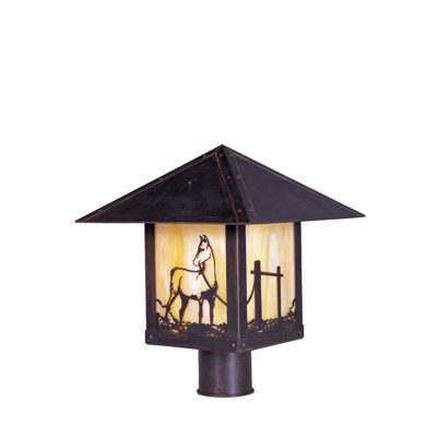 Tête de lanterne d'extérieur 1 lumière Hyler