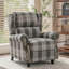 87.5cm Wide Glider Wing Chair Recliner
