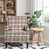 Coffee/White Plaid Linen is out of stock