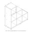 Anzalone 91.1cm H x 92.5cm W Step Bookcase-305941799