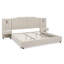 Structure de lit tapissier, lit plateforme avec tête de lit-1362020653-1362020560