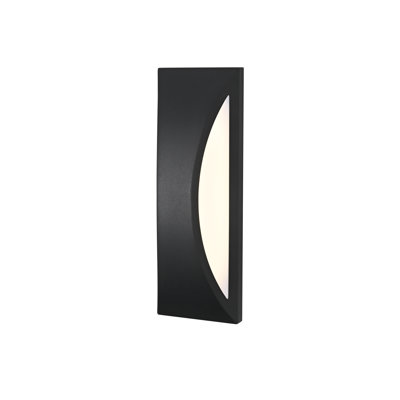 Nyran Outdoor Wall Sconce in Black