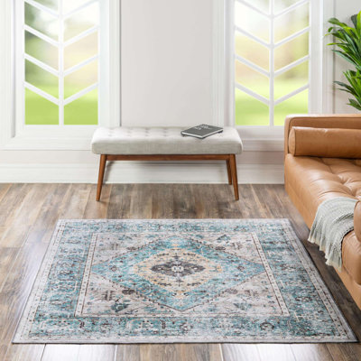 Olf Washable Oriental Indoor Rug