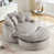 Polyester gris clair