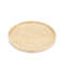 Plateau tournant en bois rond