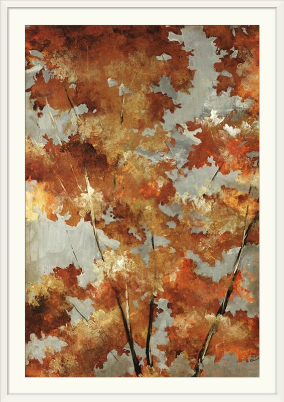 «impression de l’automne, Encadré Blanc, 26" H x 20" lx 1" p