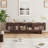 63" Mid-Century TV Stand for Living Room - Media Console Table with Storage Shelves, Entertainment Center Cabinet, Engineered Wood, Walnut