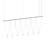 Suspenders 7 - Light Dimmable LED Chandelier
