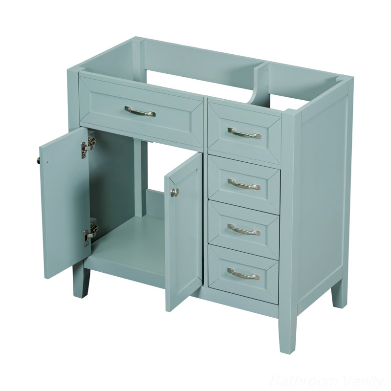 Armoire de salle de bain avec tiroirs