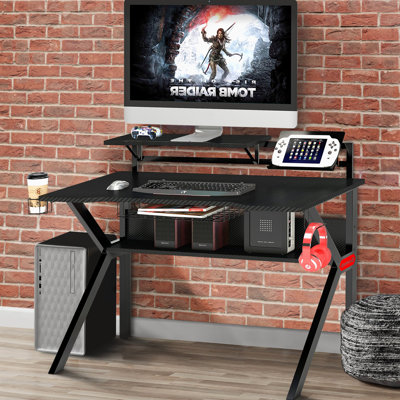Bureau de jeu ergonomique enduit de PVC
