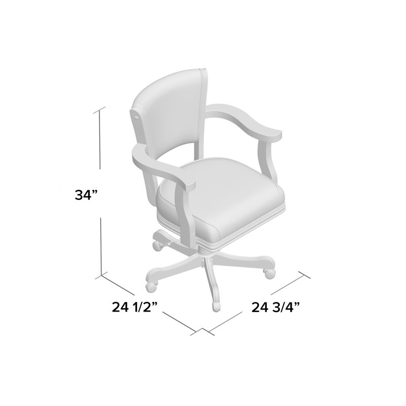 World Menagerie Aaniyah Bankers Chair, Cherry