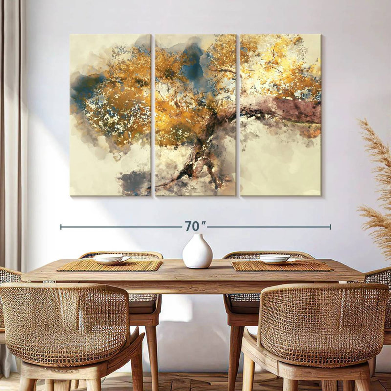 Harnek Autumn Tree, 42" H x 65" W