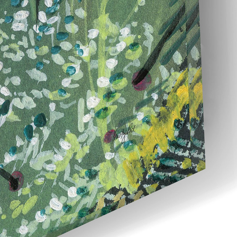 «Cactus 2» par Kristy, art mural en verre acrylique, 12 po x 16 po, H 16 po x l 12 po x P 0,13 po