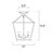 Drexil 4 -Light 12" Semi Flush Mount-1935753046