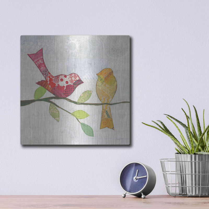 «Catching Up II» par Courtney Prahl, Luxe Métal Art, H 12 po x l 12 po