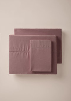 100% Cotton, King, Rosewood