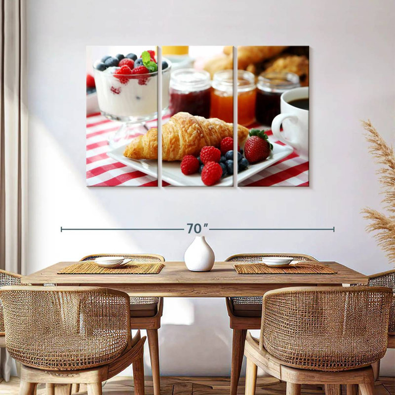 Yarlin croissant et baies, H 36 po x l 57 po