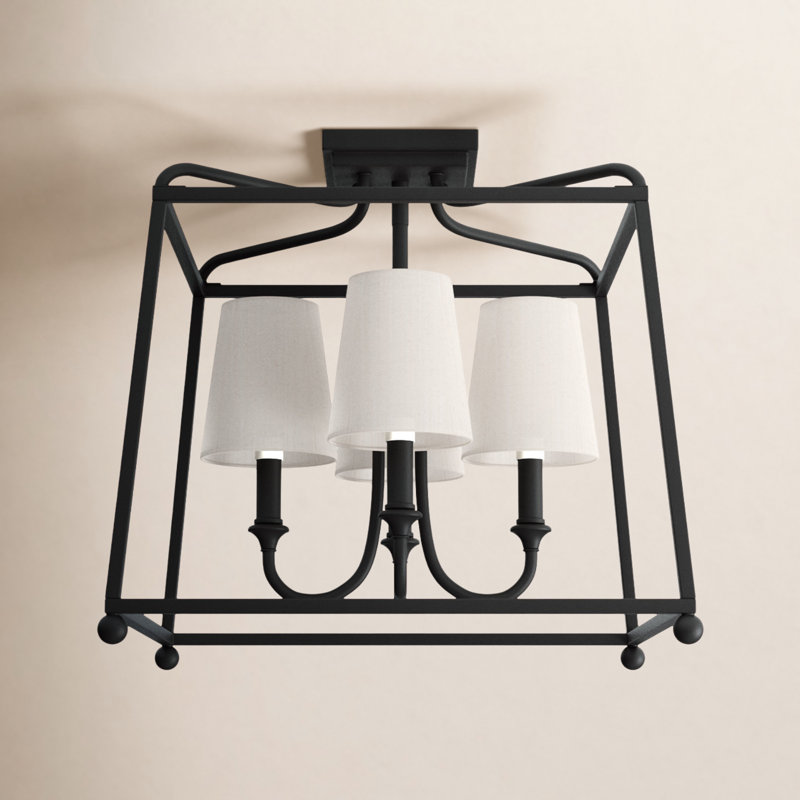 Sylvan Silk Flush Mount