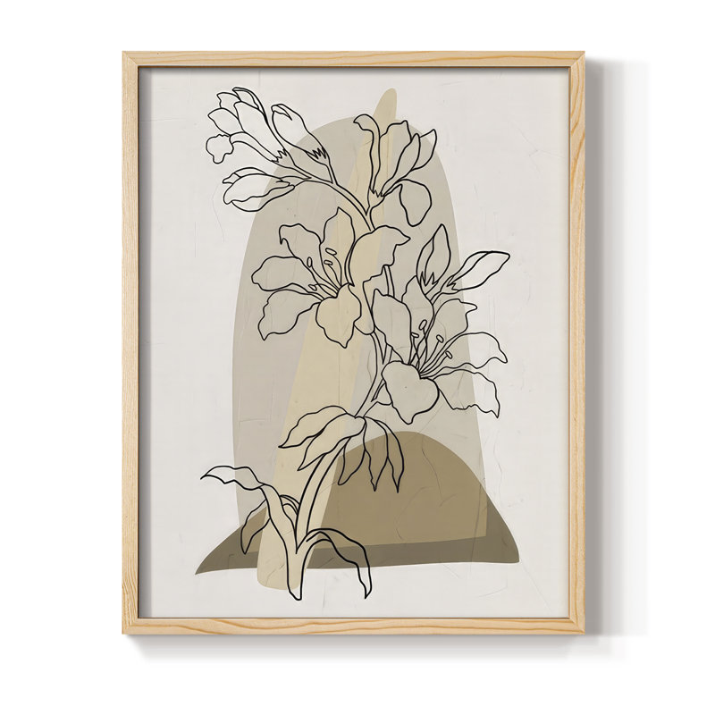 «Modern Botanical I», Naturel, H 11 po x l 9 po