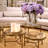 Baldovini Glass Top Nesting Coffee Table