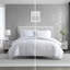 Vera Wang Blurred Plaid Cotton Reversible Blue Comforter Set-1499928180