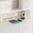12 Drawer Fabric Dresser with LED Lights, Power Outlet & Open Shelves, Wood Top Metal Frame-173826314