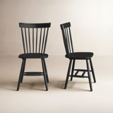 Matanna 17.3'' H Oak Solid Wood Side Chair