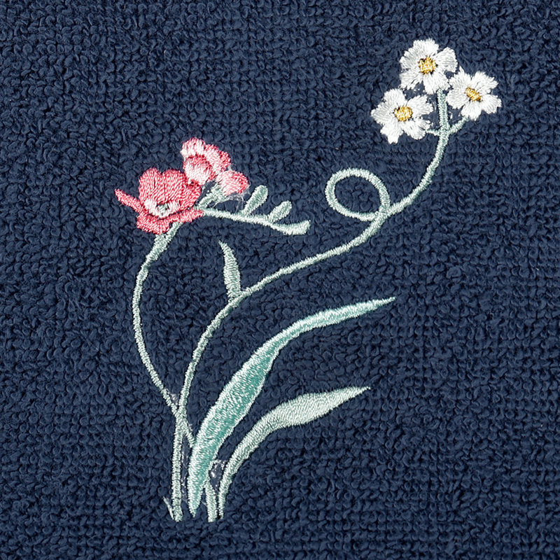 Débarbouillette en coton turc, Marine, Hand Towel, Bath Towel, Fingertip Towel