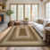 Bryiana Farmhouse Braided Jute Green Area Rug