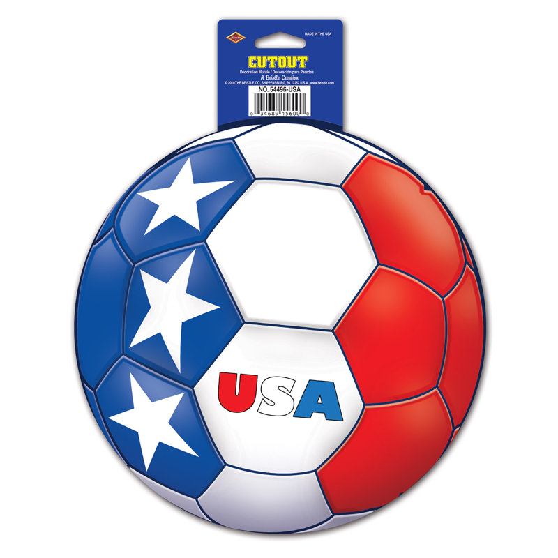 Accroche découpé de football, États-Unis