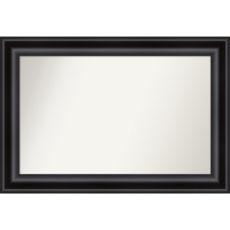 Miroir d'appoint mural en plastique Churchton, 25,75 po x 37,75 po